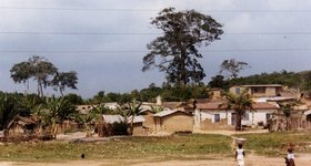 Rural Ghana.