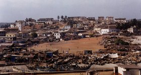 Cape Coast. The only really good photo I took in Africa.