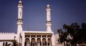 The Gambia is heavily Islamic. Here's the country's largest mosque.