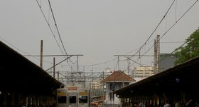 Jakarta's central station