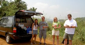 Second visit to Pelabuhanratu with Yonna, John, Trina and Brian