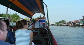 On the boat this day were my colleagues from work.