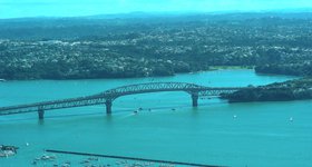 The Auckland Harbour Bridge