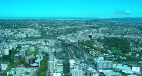 The endless suburbs of New Zealand's largest city