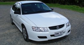 My North Island ride, a bloody Holden Commodore, ya bastard!