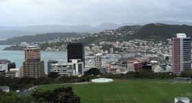 If it wasn't for the ocean, I'd think I was up Mt. Royal in Montreal, at Molson Stadium