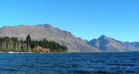 Lake Wakatipu at Queenstown