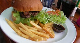 Lunch in Kuranda.