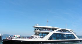 The newest lake ferry. Launched with much fanfare in May.