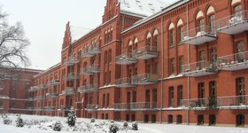 My place in one of the very few snowy days I experienced