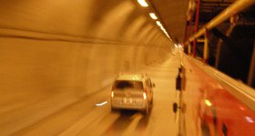 Took the obligatory city bus tour - one-third of which was inside a tunnel